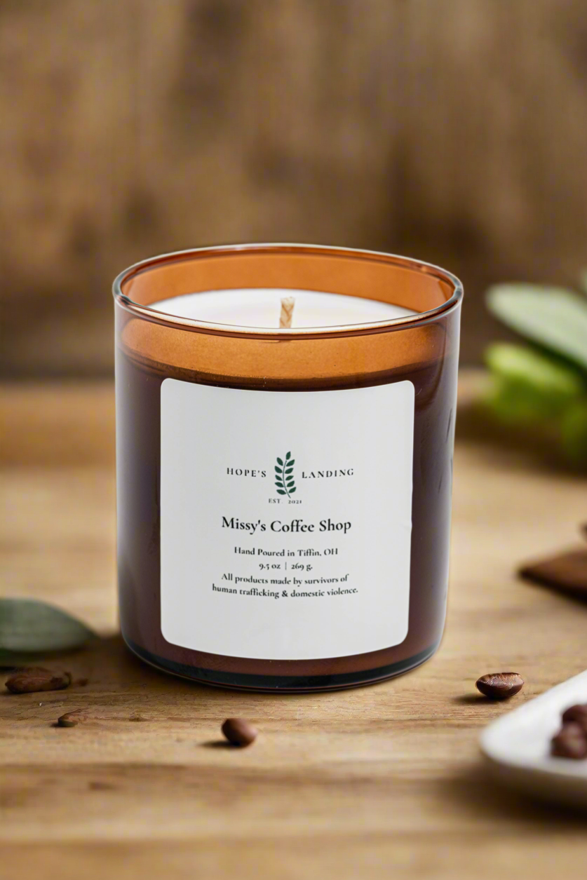 Missy's Coffee Shop Candle: 9.5oz
