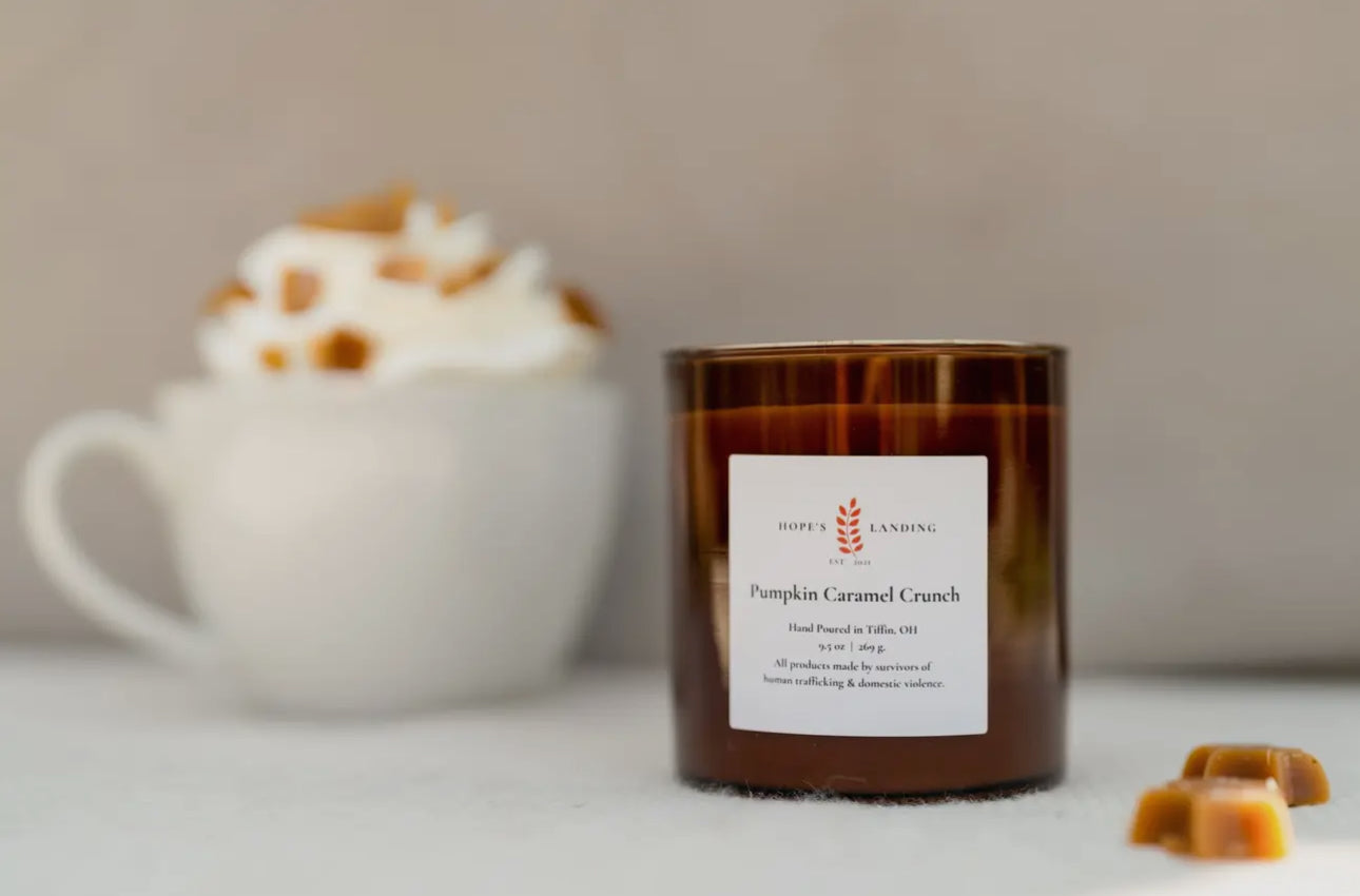 Pumpkin Caramel Crunch Candle: 9.5oz