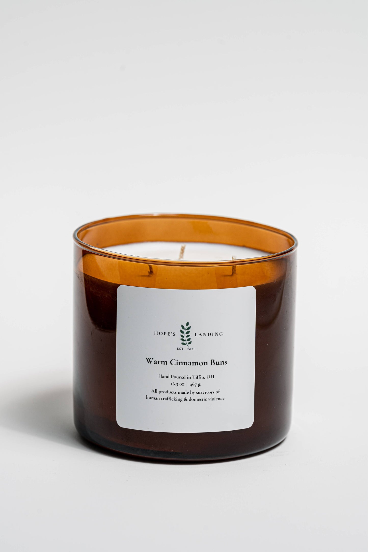Warm Cinnamon Buns Candle: 16oz