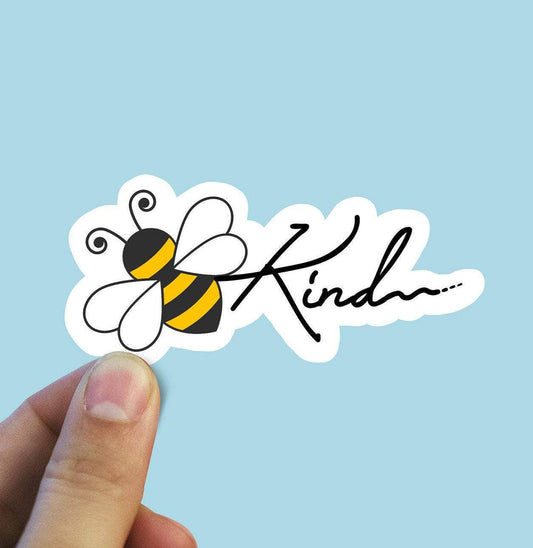 Bee Kind Vinyl Sticker